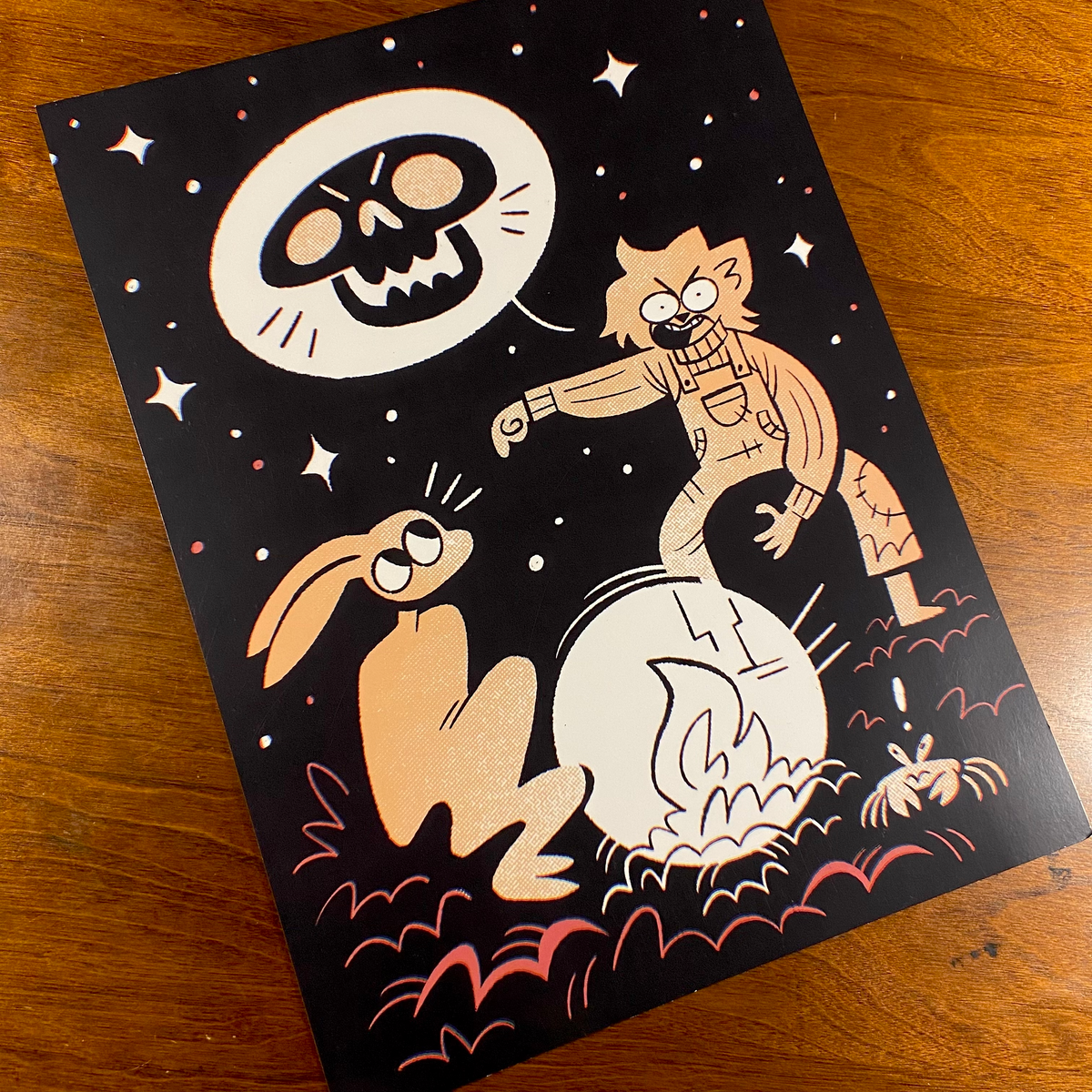 Moonsnail Print